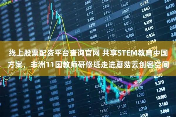 线上股票配资平台查询官网 共享STEM教育中国方案，非洲11国教师研修班走进蘑菇云创客空间