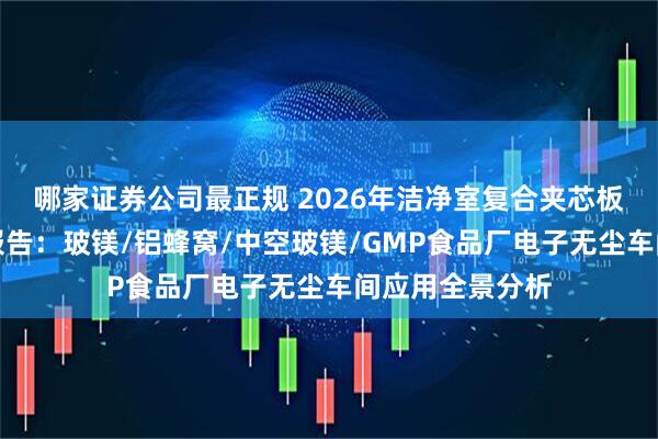 哪家证券公司最正规 2026年洁净室复合夹芯板行业深度评估报告：玻镁/铝蜂窝/中空玻镁/GMP食品厂电子无尘车间应用全景分析